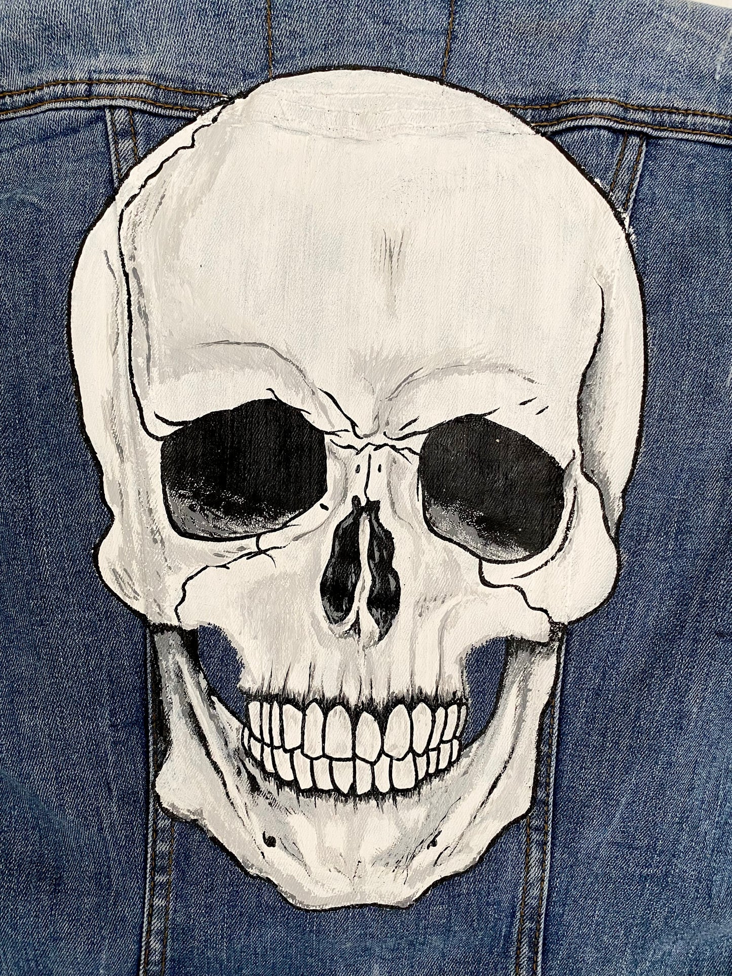 SKULL DENIM JACKET