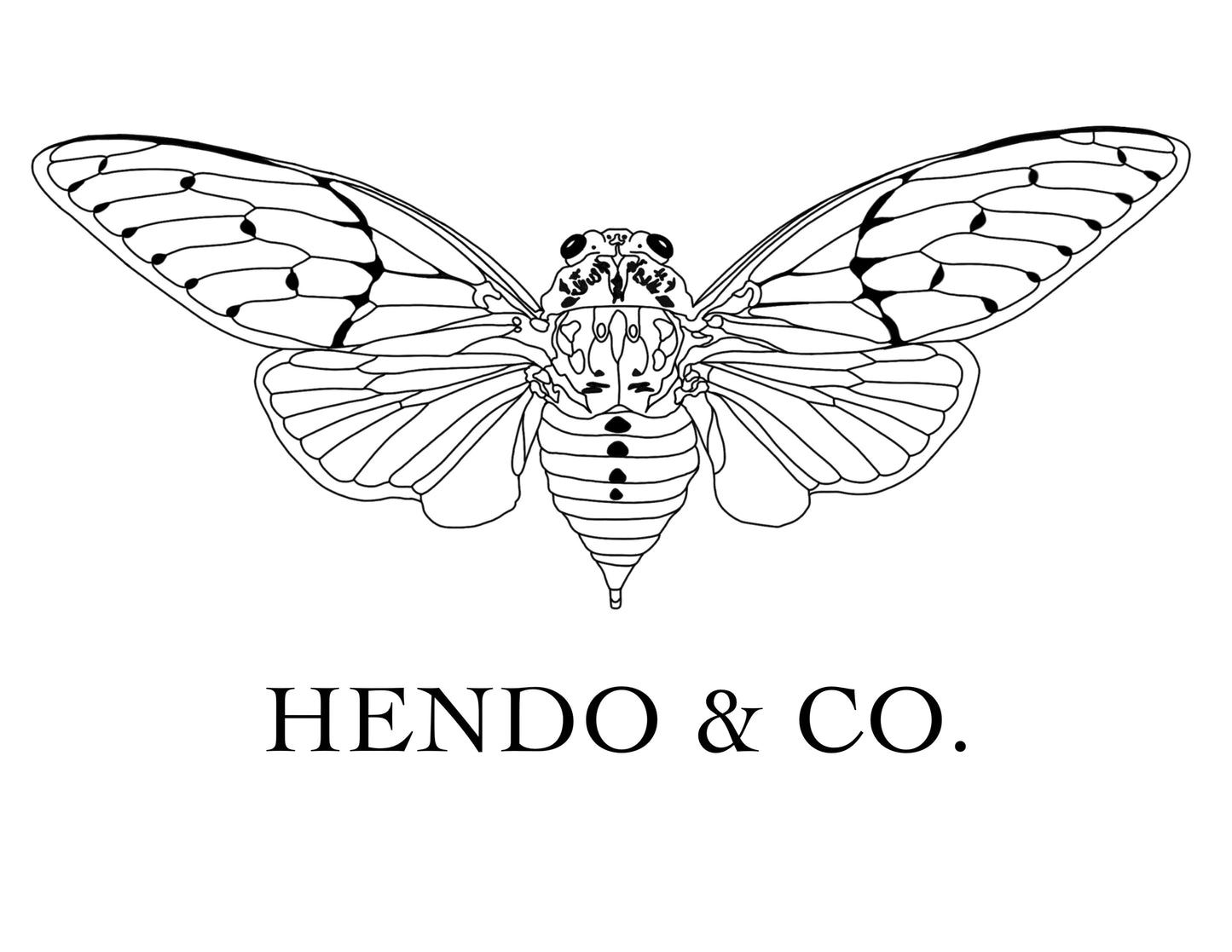 Hendo & Co. Cicada brand tee